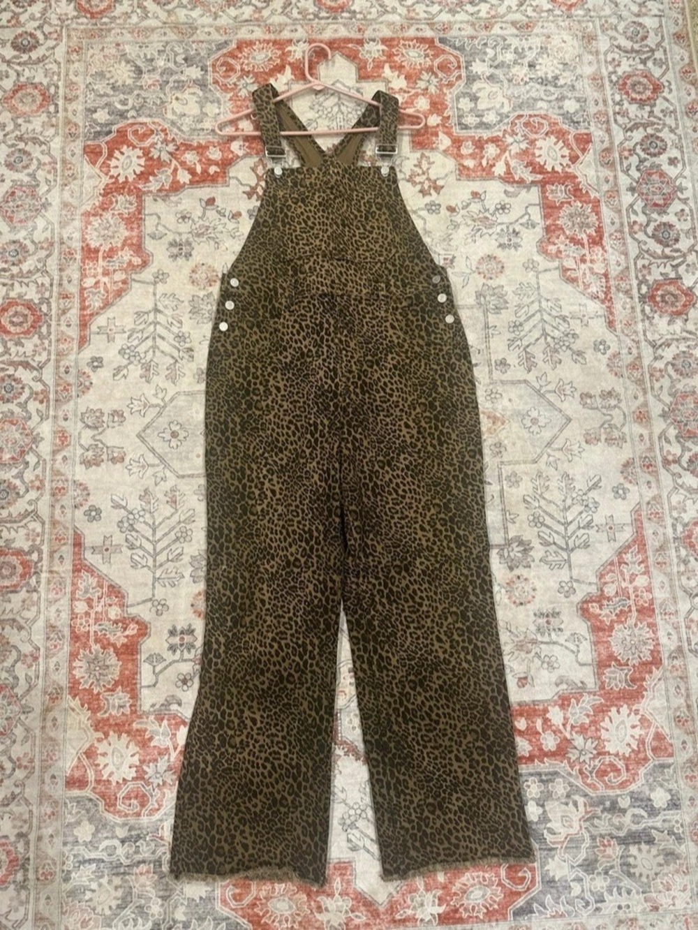 Blakeley Leopard Wide-Leg Pants XL NWT